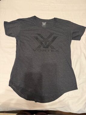 Vortex Women's Charcoal Graphic Tee